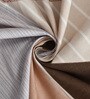 Brown Microfibre 240 TC 6 Pcs Diwan Set