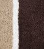 Brown Microfibre 55 x 24 Inches Machine Made Floor Runner