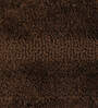 Brown Microfibre Plain Solid 32X20 Inches Antiskid Bath Mat (Set of 2)