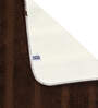 Brown Microfibre Plain Solid 32X20 Inches Antiskid Bath Mat (Set of 2)