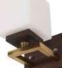 Opaline Brown Mild Steel Wall Sconces
