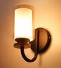 Contemporary Brown Mild Steel Wall Sconces