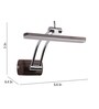 Indulge Metal LED Picture Light (Brown)