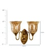 Danica Brown Metal Wall Sconces