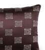 Brown Motifs Polyester Cushions & Pillows Cover (Set of 5)