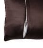 Brown Motifs Polyester Cushions & Pillows Cover (Set of 5)