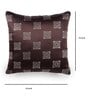 Brown Motifs Polyester Cushions & Pillows Cover (Set of 5)