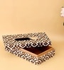 Brown N Gold Printed Resin Tissue Box