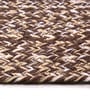 Brown Oic Robust Oval Braided Heavy 4X6 Ft Carpet