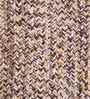 Brown Oic Robust Oval Braided Heavy 5X7 Ft Carpet