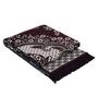 Brown Persian Chenille 4 Ft X 6 Ft Machine Made Carpet