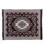 Brown Persian Chenille 4 Ft X 6 Ft Machine Made Carpet
