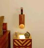 Brown Pine Wood Cedar Wall Sconces