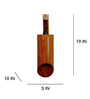 Brown Pine Wood Cedar Wall Sconces
