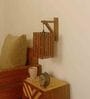 Eleganrt Wooden Novelty Wall Light (Natural Wood)