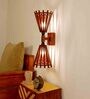 Funnel Wooden Novelty Wall Light (Natural Wood)