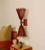 Funnel Wooden Novelty Wall Light (Natural Wood)