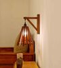 Funnel Wooden Novelty Wall Light (Natural Wood)