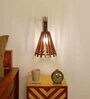 Funnel Wooden Novelty Wall Light (Natural Wood)