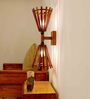 Funnel Wooden Novelty Wall Light (Natural Wood)
