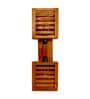 Lyon Wooden Novelty Wall Light (Natural Wood)