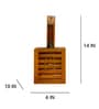 Lyon Wooden Novelty Wall Light (Natural Wood)