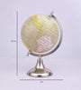 Brown Plastic Geographical Map Table Globe