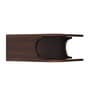 Goldfoil Brown wood Wall Shelves
