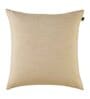 Brown Abstract Poly Cotton 16 x 16 Inches Cushion Cover