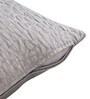 Brown Textured Poly Cotton 16 x 16 Inches Cushion Covers (Set of 2)
