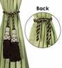 4Pcs  Brown Polyester Curtain Tie Backs