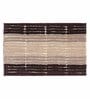 Brown Polyester 24X16 Inches Anti-Skid  Bath Mat