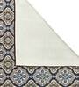 Brown Persian Polyester 5 ft x 7 ft Machine Made Carpet
