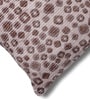 Brown Polyester Abstract 16x16 inches Cushion Covers Set of 3