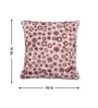 Brown Polyester Abstract 16x16 inches Cushion Covers Set of 3