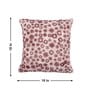 Brown Polyester Abstract 18x18 inches Cushion Covers Set of 3