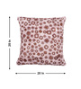 Brown Polyester Abstract 20x20 inches Cushion Cover