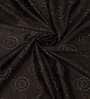 Brown Solid Polyester 5 Ft Semisheer Eyelet Window Curtains (Set of 2)