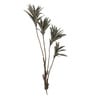 Brown Polyester Artificial Draceana Plant Without Pot