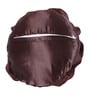 Brown Polyester Floral 40x40 inches Cushion Covers Set of 5