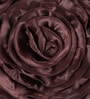 Brown Polyester Floral 40x40 inches Cushion Covers Set of 5