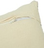 Brown Polyester Geometric 16x16 inches Cushion Covers Set of 5