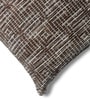 Brown Polyester Geometric 16x16 inches Cushion Covers Set of 5