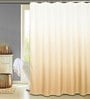 Brown Polyester Shower Curtain