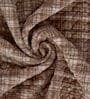 Brown Polyester Solid 200 GSM Double Bed Comforter