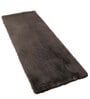 Brown Polyester 24 x 60 Inches Machine Made Floor Runner