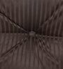 Brown Striped Polyester 22x22 Inches Floor Cushion