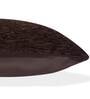 Brown Textured Polyester 16 x 16 Inches Cushion Covers (Set of 5)