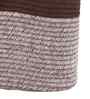 Brown Polypropelyene Braided Corsica Tote Basket/Bag