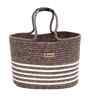 Brown Polypropelyene Braided Monaco Storage Basket